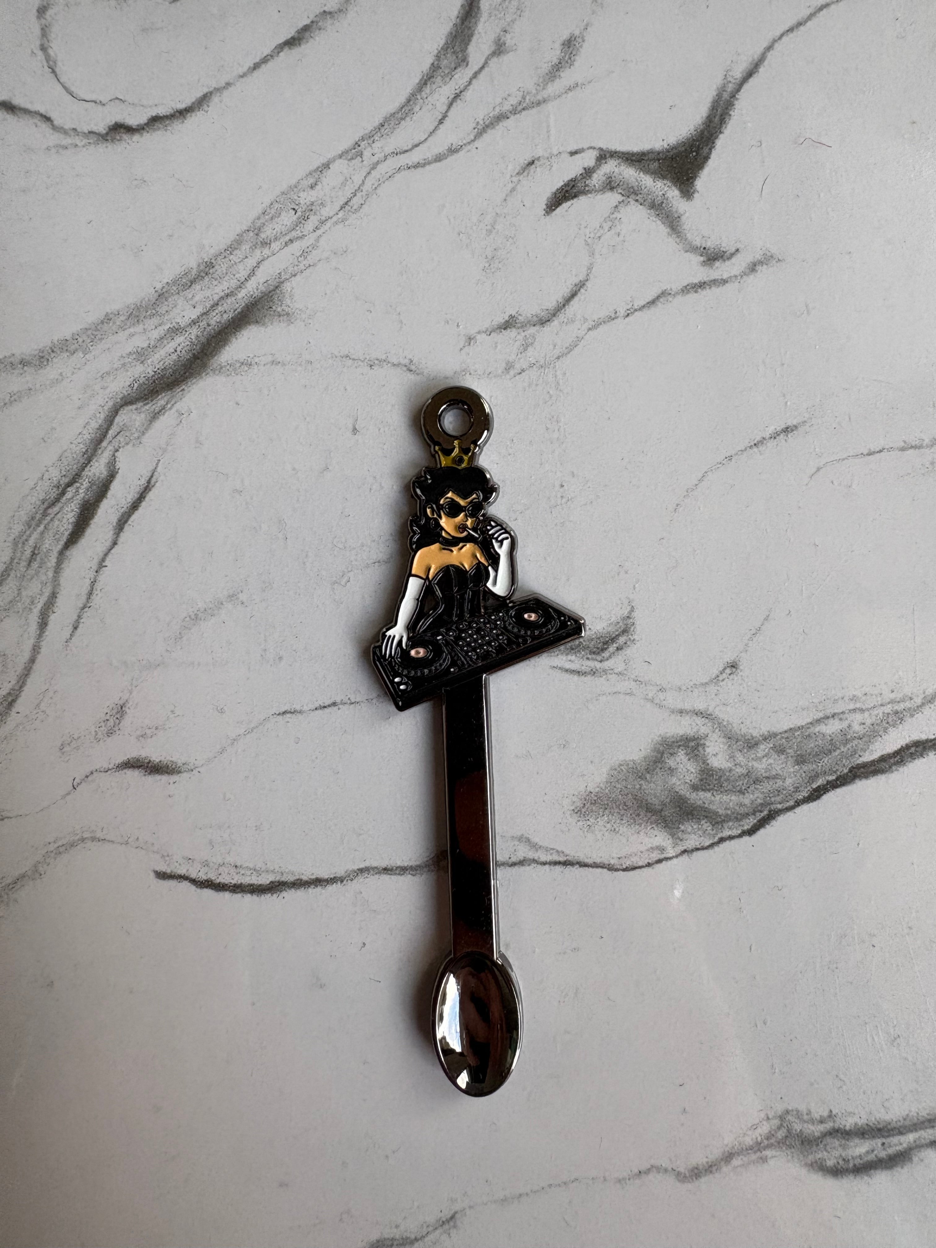 DJ Peach Mini Spoon – Lastone Spoons