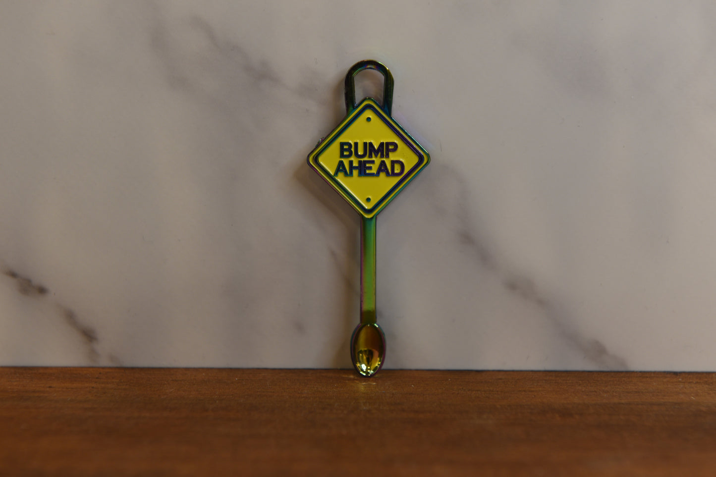 Bump Ahead Mini Spoon